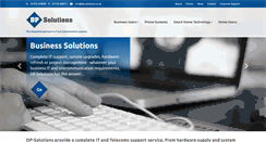 Desktop Screenshot of dp-solutions.co.uk