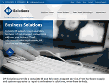 Tablet Screenshot of dp-solutions.co.uk